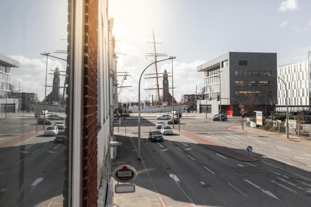 Koje Sechs I Apartment Im Zentrum Mit Hafenblick Bremerhaven Luaran gambar